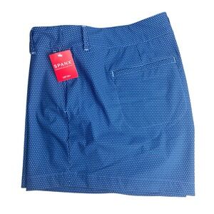 SPANX Sunshine Collection Women's 4" Pull On Shorts - Geo Scape Blue (Size XL)